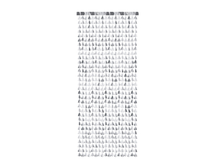 Занавес из серебряных ёлочек 100x245см