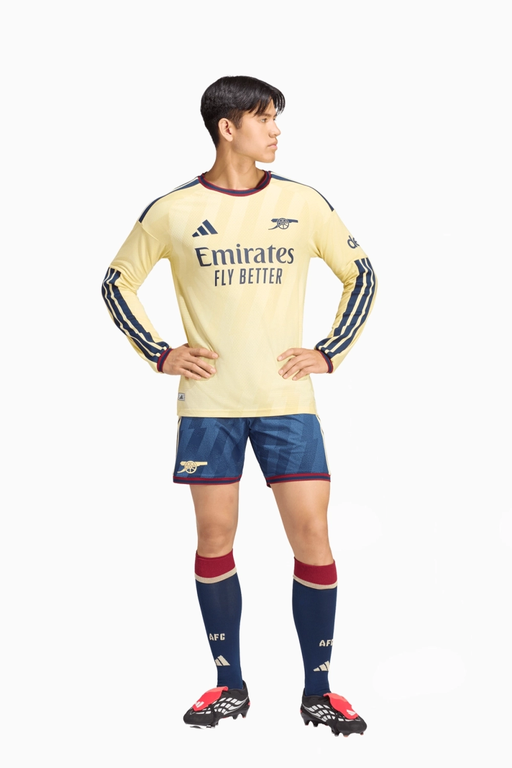 Футболка с длинными рукавами adidas Arsenal FC 26/27 3rd Authentic - желтый