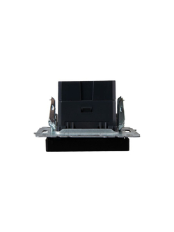 Розетка BRITE USB A+A 3.1А РЮ10-1-БрЧ механизм черн. IEK BR-U21-D31-K02