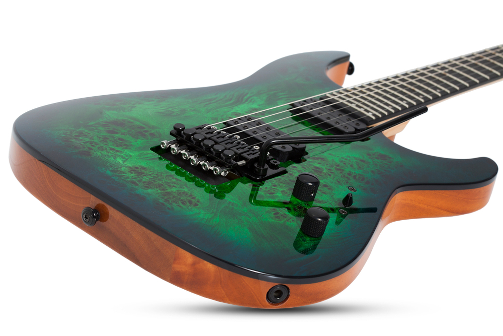 Schecter C-6 FR PRO AQUA BURST