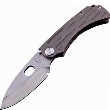 Складной нож скл. Medford Colonial T MF/Colonial T Tb-Bronze S35V c клинком из стали CPM-S35VN, рукоять титан