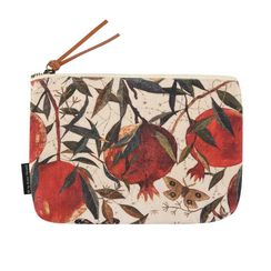 Kosmetika çantası / Cosmetic bag / Косметичка  BV Flora Гранат