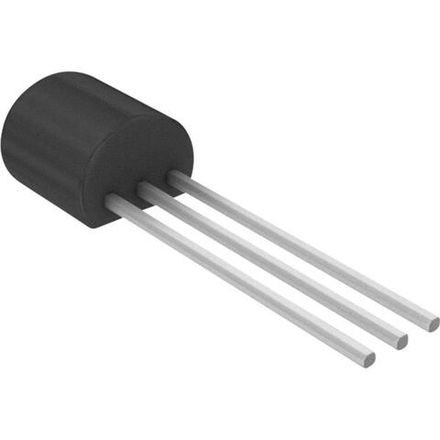 Транзистор КТ3107Б PNP 50В 0.1А 0.3Вт 250Мгц (корп. TO92)