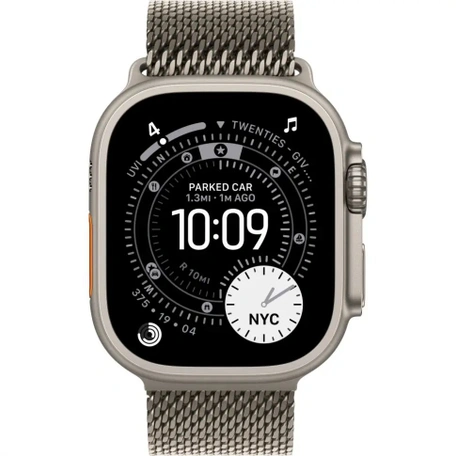 Умные часы Apple Watch Ultra 3 49 мм Natural Titanium Case with Natural Titanium Milanese Loop - S