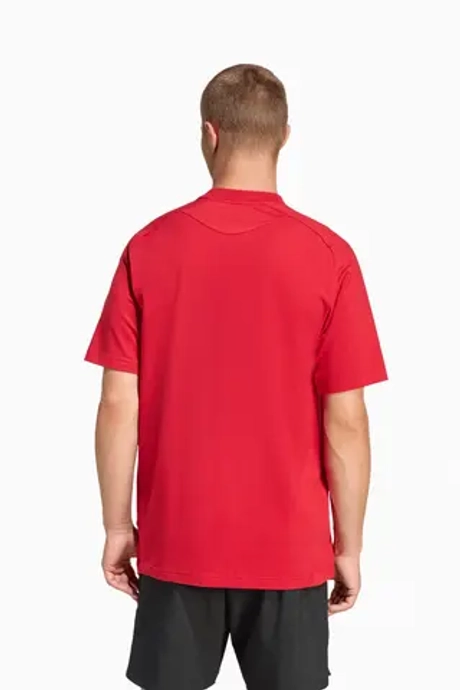 Футболка adidas Tiro Travel Tee - красный