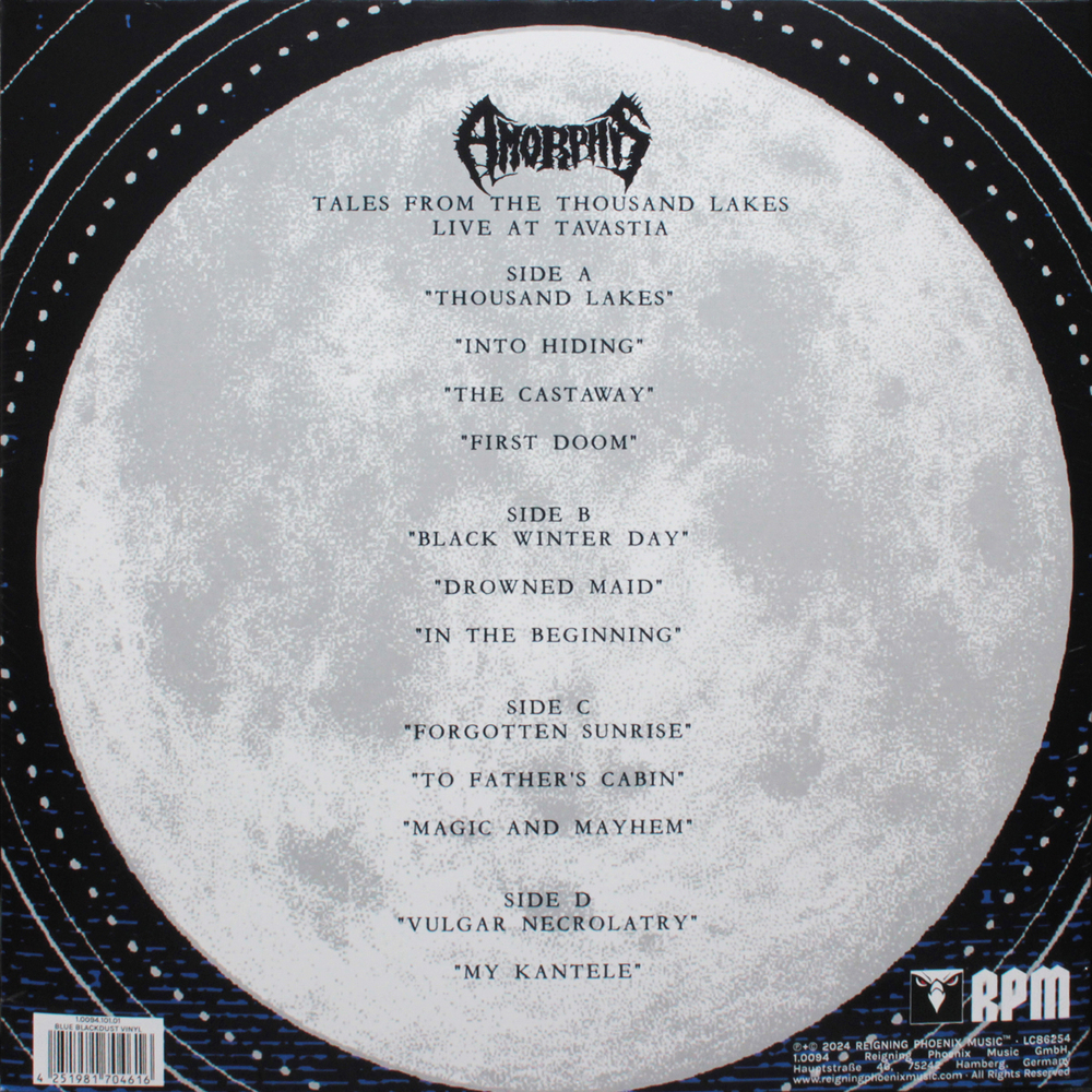 Amorphis / Tales From The Thousand Lakes: Live At Tavastia (Coloured Vinyl)(2LP)