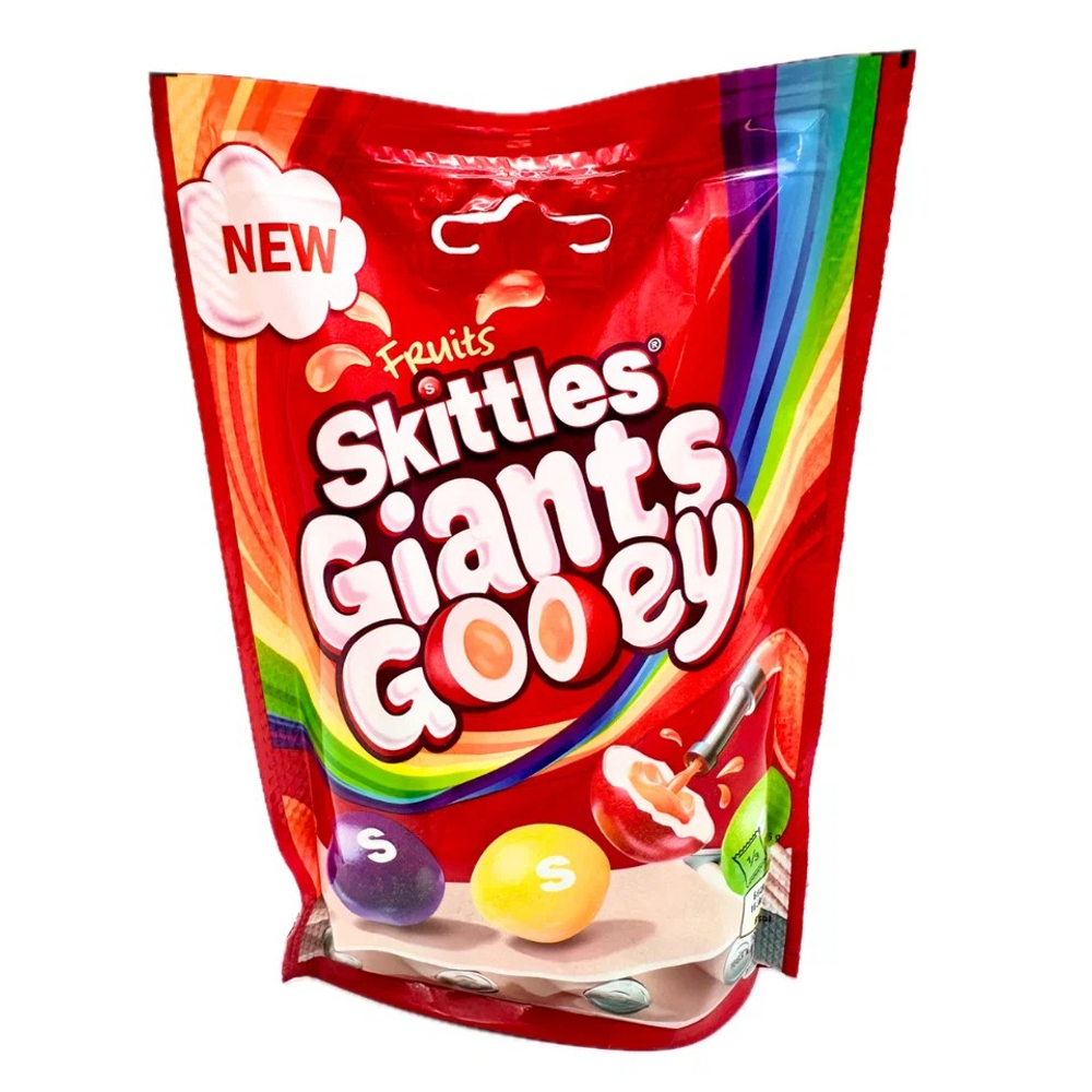 Скитлс Драже GIANTS  GOOEY (Гигант ГУИ)  125гр (15шт)