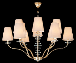 Люстра Crystal Lux ARMANDO SP6+6 GOLD