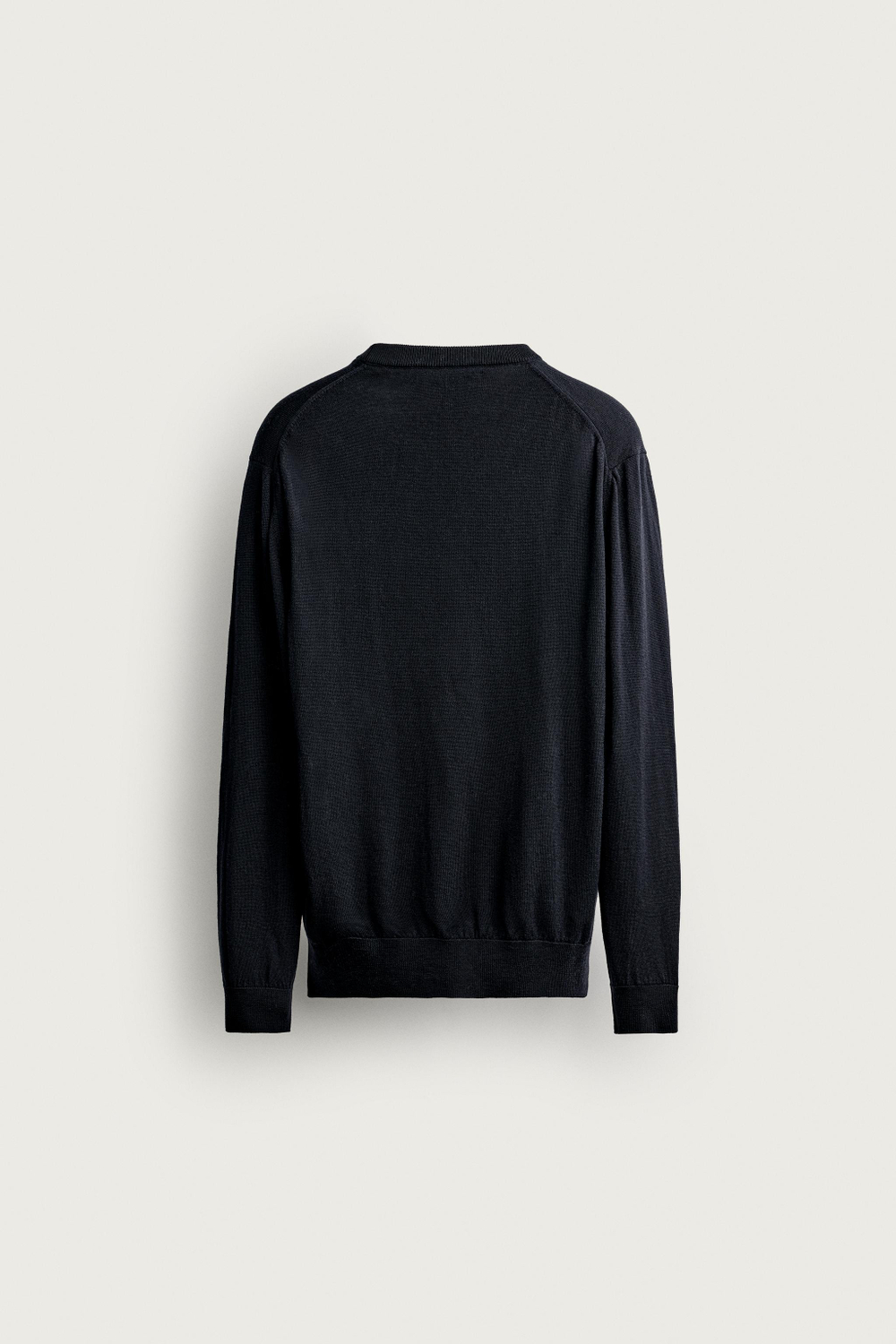 СВИТЕР СТАНДАРТНОГО КРОЯ ИЗ 100% ШЕРСТИ — ZARA