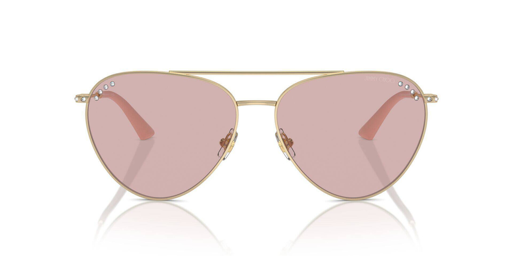 Солнцезащитные очки JC4002B Jimmy Choo - золотой(JC4002B)
