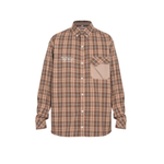 Рубашка Called a Garment Human Flannel "Brown"