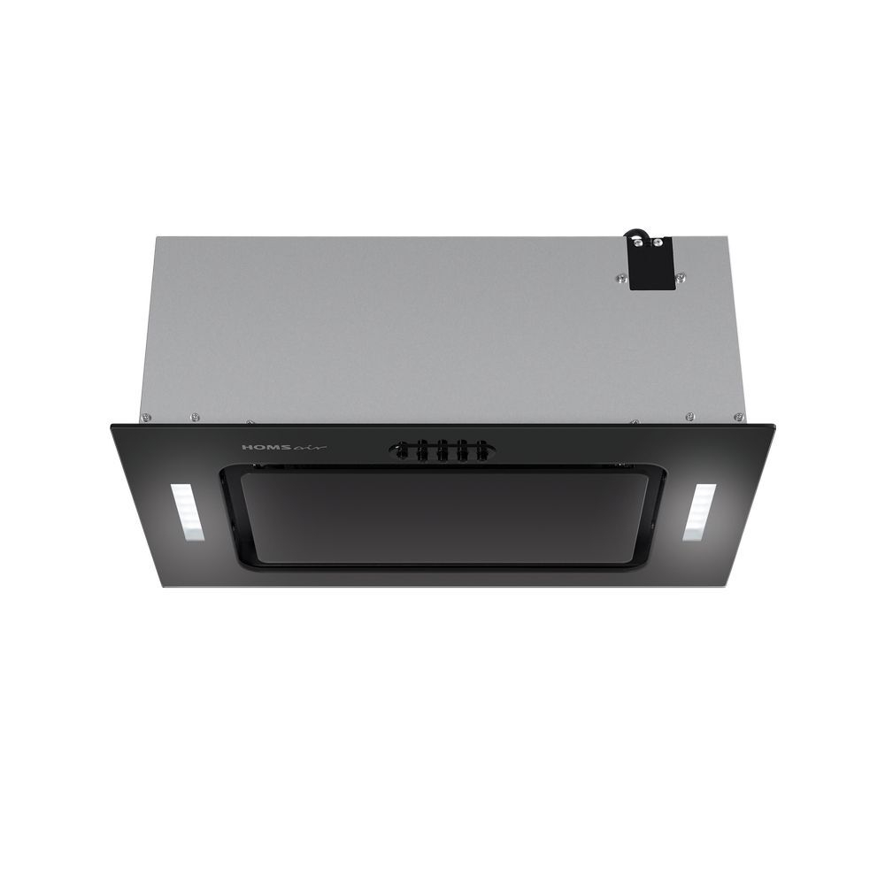 Кухонная вытяжка HOMSair Crocus Push 52 черный фото 3
