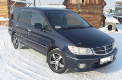 Порог левый Nissan Presage, Bassara 1998-2003 (1мм)