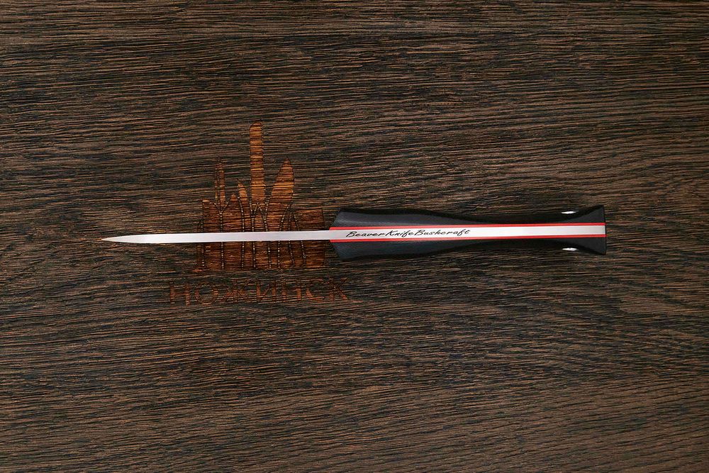 Нож туристический Beaver knife Pointer, клинок 93мм, сталь Х12МФ