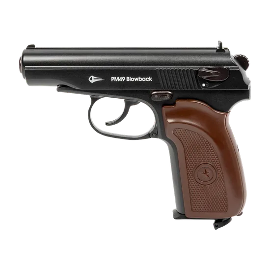 Пистолет пневматический BORNER PM49 Blowback, калибр 4,5 мм