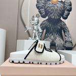 Шлепанцы MIU MIU