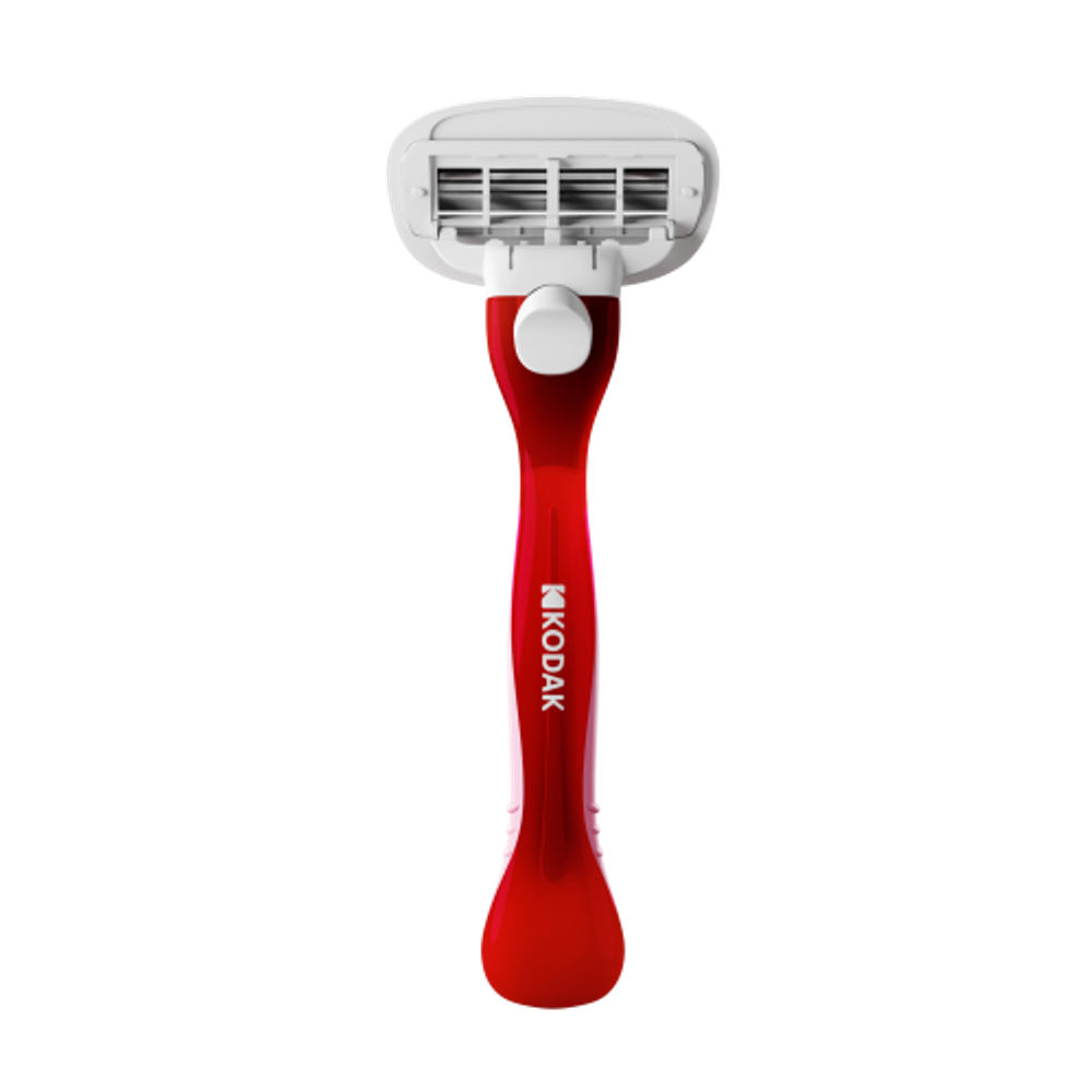 Бритвенная система Kodak LADY Prem Razor 5 женская 5 лезвий розовая 2 сменных кассеты | Kodak