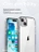 Чехол накладка iPhone 15 6.1" Gurdini Alba Series Protective Clear