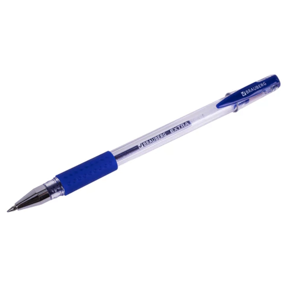 Ручки гелевые с грипом BRAUBERG "EXTRA GT", 4 цвета