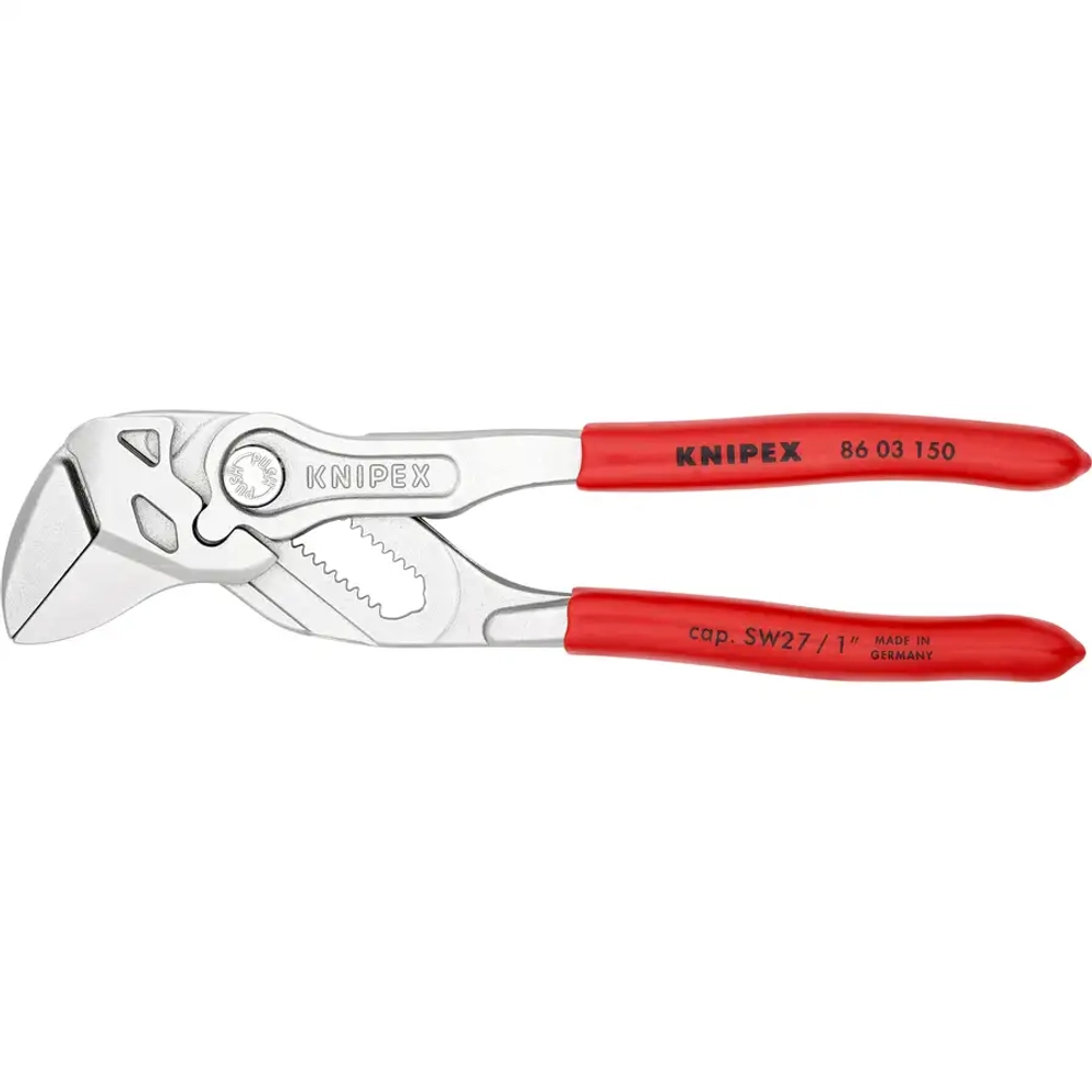 Переставные мини-клещи хромированные 150 мм Knipex 86 03 150