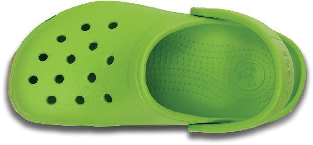 Сабо Kids Crocs Retro Clog Volt Green/Varsity Blue