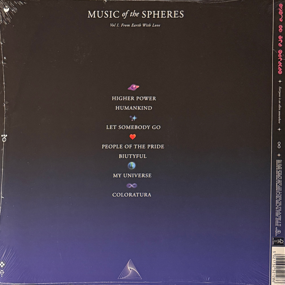 Coldplay – Music Of The Spheres (Германия 2025г.) Т