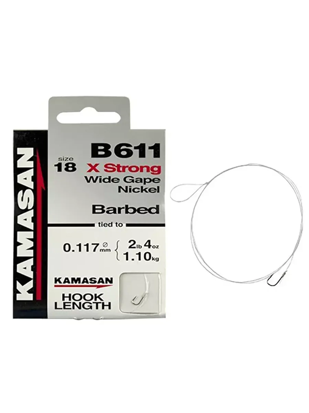 Крючки рыболовные B611-18 упк по 10шт