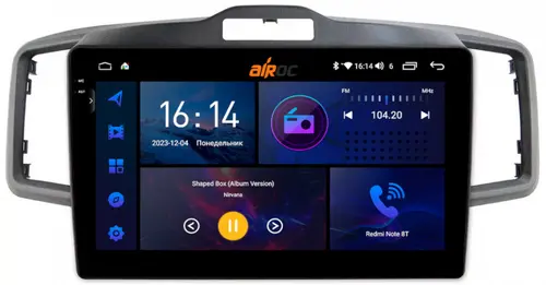 Магнитола для Honda Freed, Freed Spike 2008-2016 (планшет внизу) - AIROC 2K RI-1907 Android 12, Быстрая, QLed+2K, CarPlay, SIM-слот