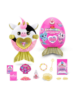 Мягкая игрушка Rainbocorns Mermaidcorn: Коровка-русалка
