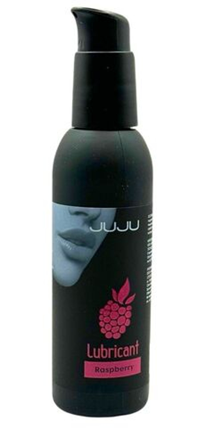 Съедобный лубрикант JUJU Raspberry с ароматом малины - 150 мл.
