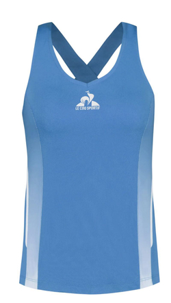 Женский теннисный топ Le Coq Sportif Tennis Pro Tank 25 N° - Тихоокеанское побережье
