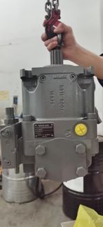 A11VLO260HD1/11R-NPD12N00 - Насос аксиально-поршневой нереверсивный регулируемый с наклонной шайбой для незамкнутой гидросистемы, рабочий объем 260 см3, HD1 = гидравлическое управление по давлению, позитивное управлением ΔP = 10 бар, номинальное давление 350 бар, валP = шпоночный по DIN 6885, проходной вал - нет