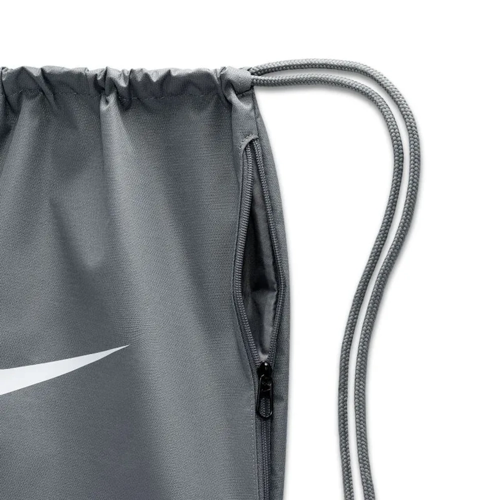 Рюкзак теннисный Nike Brasilia Drawstring Gym Сумка - smoke gray/black/white