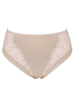 Высокие трусики с кружевом Esencial Lace (Размер: L) (Цвет: белый)