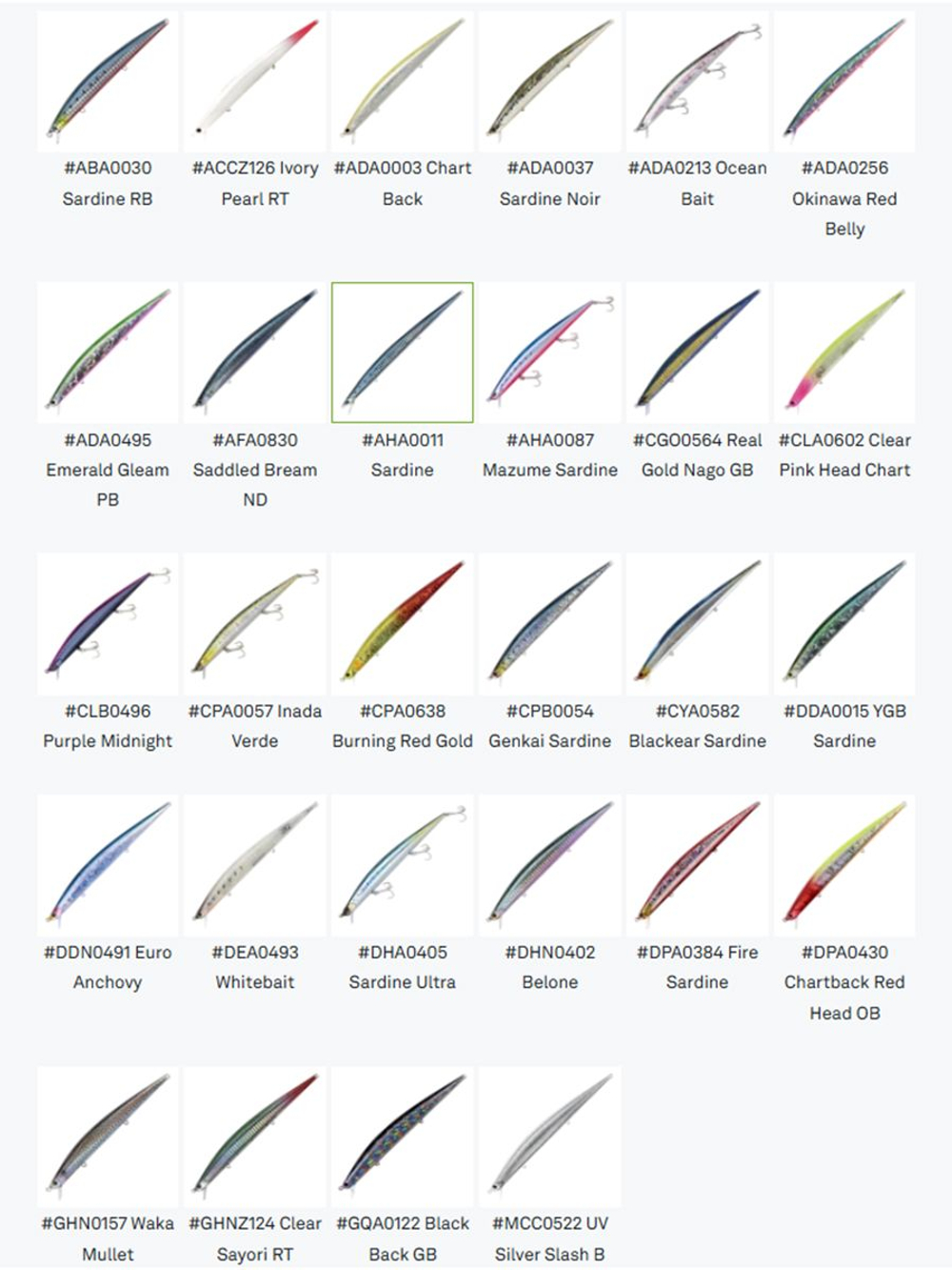 Воблер DUO Tide Minnow Slim 175 Flyer, DHA0405 Sardine Ultra, 175 мм, 29 г, тонущий, минноу
