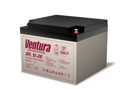 Аккумулятор VENTURA GPL 12-26 ( 29Ач / 12В ) AGM