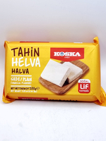 Tahin Halva KOSKA Кунжутная халва 200 г (Турция)