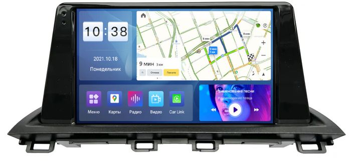 Магнитола для Mazda CX-4 2016-2024 (без штатного монитора) - Parafar PF094U2K на Android 13, Быстрая, QLED+2K, CarPlay, 4G SIM-слот