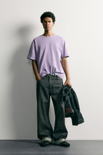 БАЗОВАЯ ФУТБОЛКА HEAVYWEIGHT /03 — ZARA