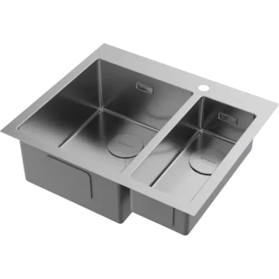 Кухонная мойка Omoikiri Akisame 60-2-IN-L