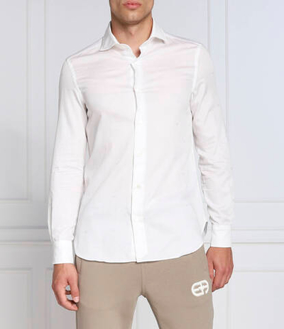 рубашка Emporio Armani - кремовый(6L1C86 1NT9Z)