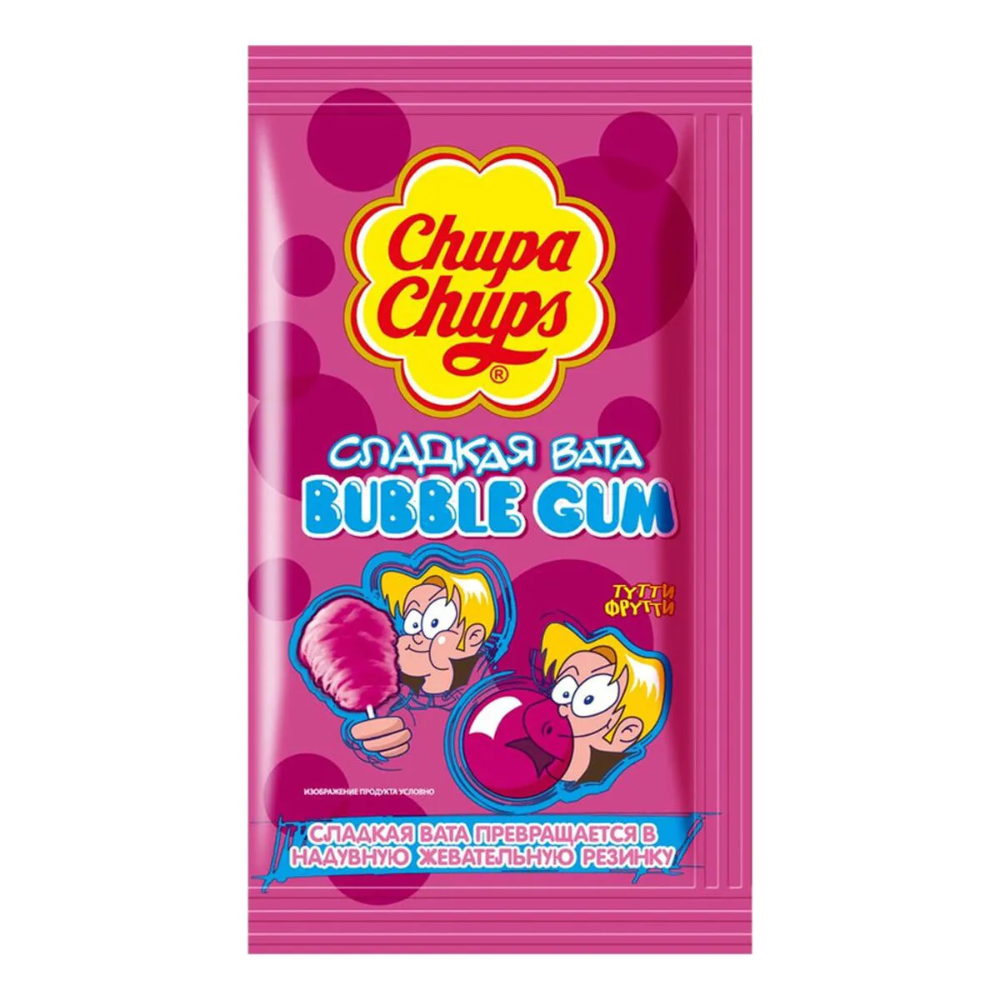 Сладкая вата Тутти-фрутти Chupa Chups 11 гр