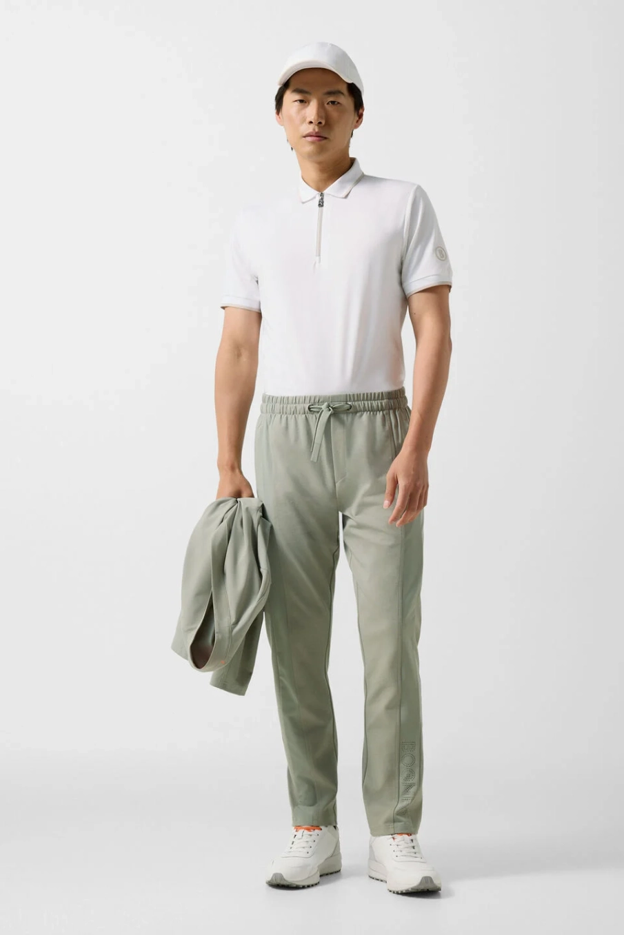Брюки BOGNER GOLF ALEC в цвете эвкалипт