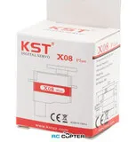 Сервопривод KST X08 Plus V2.0 (5.3 кг/см, 0.09 сек/60°, 9 г) для планера