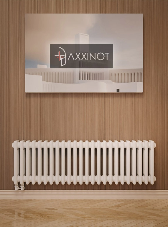Axxinot Sentir 3030 - трехтрубный трубчатый радиатор высотой 300 мм, нижнее подключение
