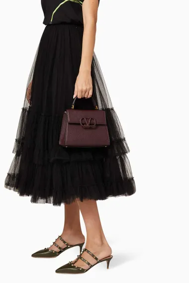 Сумка Valentino Vsling бордовый