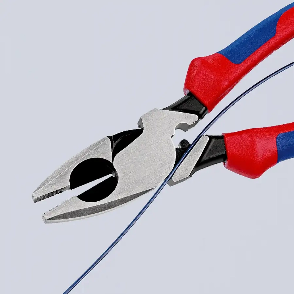 Плоскогубцы электромонтера черненые 240 мм Knipex 09 12 240