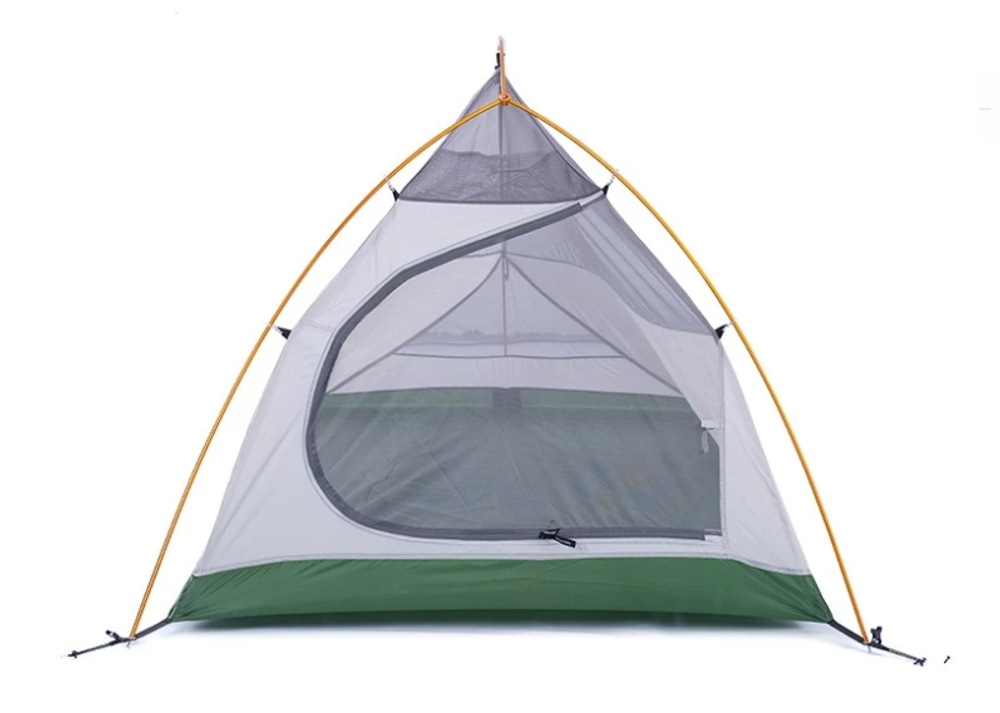 Палатка Naturehike Cloud Up 1-местная, алюминиевый каркас, сверхлегкая, зеленая, NH18T010-T-TBGR
