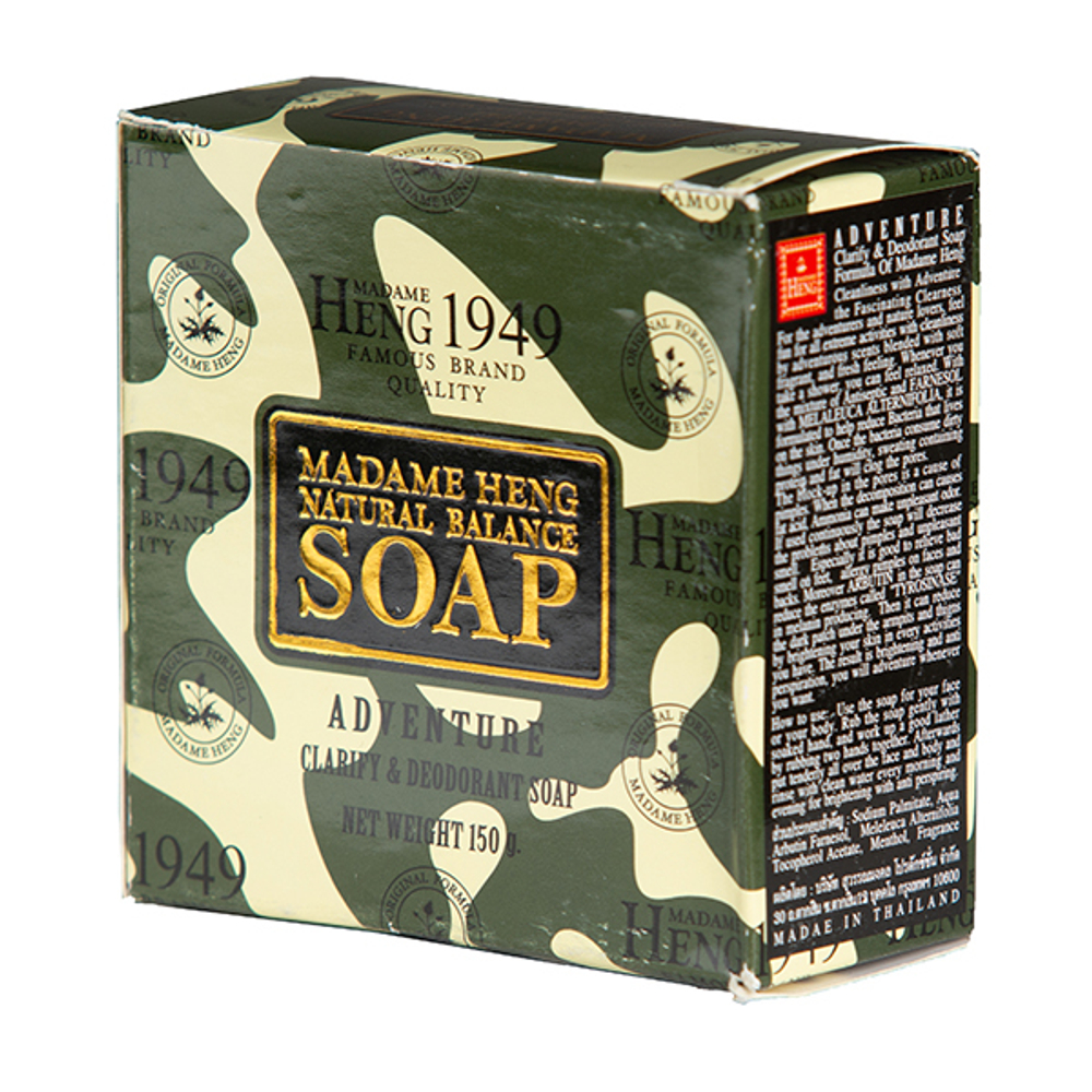 Мыло Madame Heng Natural Balance Soap Adventure Clarify & Deodorant, 150 гр