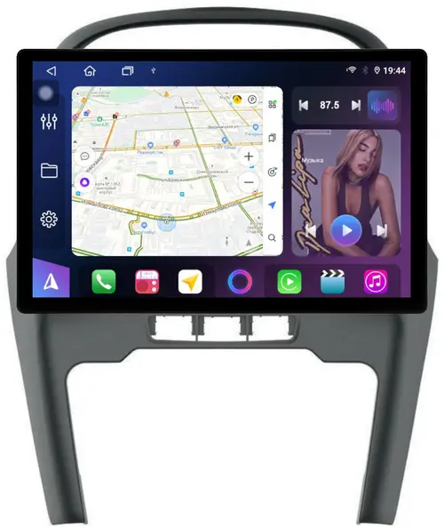 Магнитола для Chery Tiggo T11 2013-2016 - FarCar S500+TS105 монитор 13" 2K QLED на Android 14, Быстрая, CarPlay, 4G SIM-слот